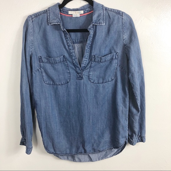 Boden Tops - Boden Chambray Popover 2